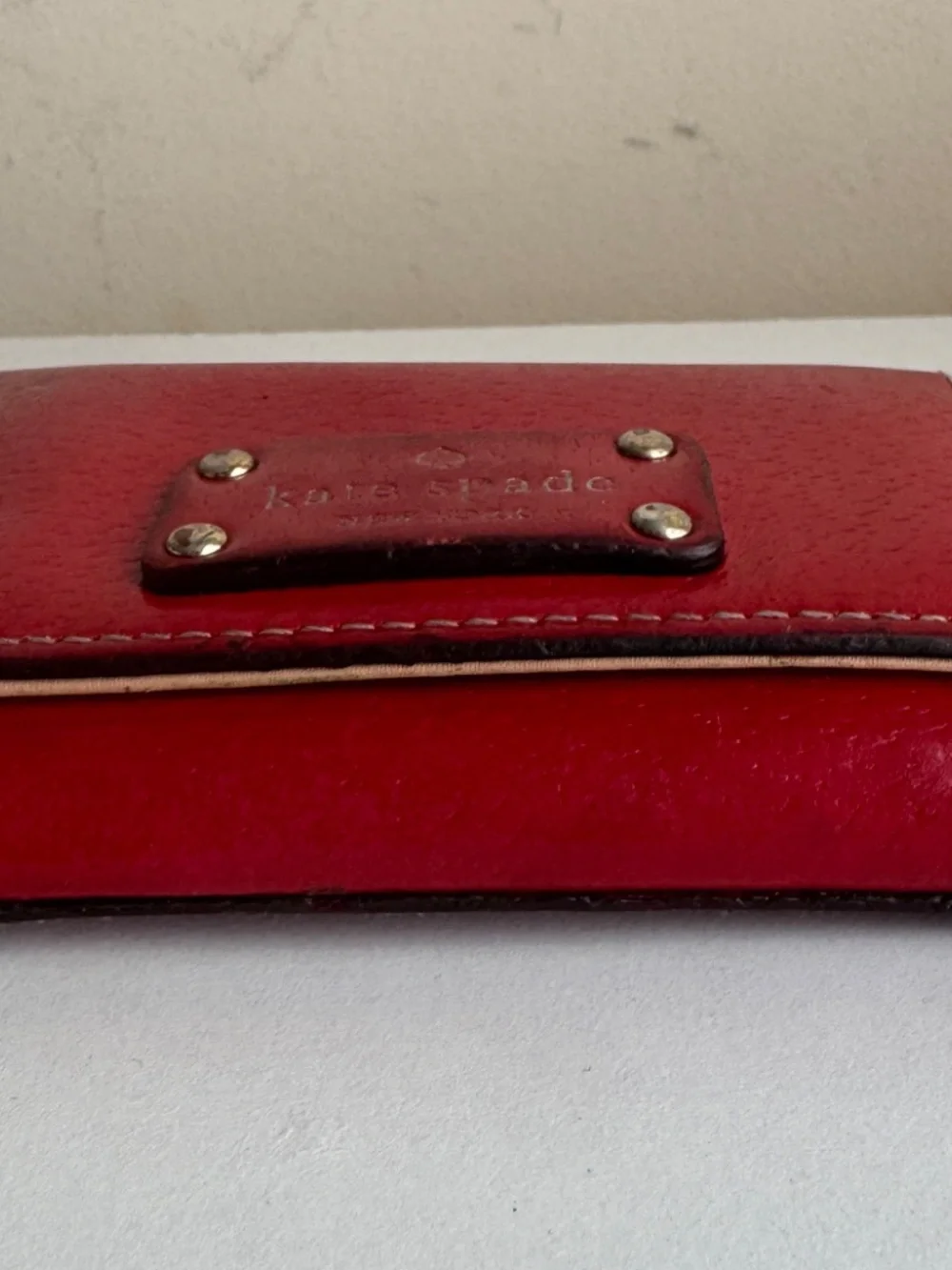 Kate Spade Red Wallet Small